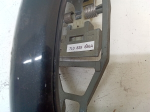 Volkswagen Touareg I (2002–2010) Rear side door exterior handle 7L0839886A - 2