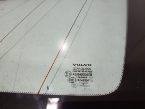 VOLVO XC60 (2008–2017) Seitenscheibe hinten (Karosserie) 31385773 - 2