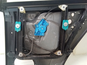 Volkswagen Touareg I (2002–2010) Türrahmen innen hintere Seitentür 7L0839353 - 3