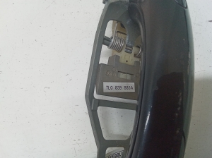 Volkswagen Touareg I (2002–2010) Rear side door exterior handle 7L0839885 - 4