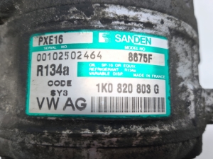 Volkswagen Touran I (2003–2010) A/C compressor 1K0820803G - 3
