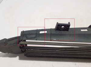 Chrysler Pacifica (2016–2026) Luftleitblech für den Kühler 68312564AC - 2