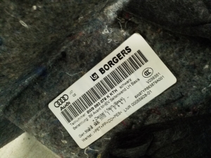 AUDI A4 B9 (2015–2026) Panneau de garniture latérale du coffre 8W9863879K - 3