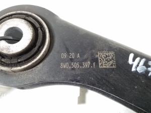 AUDI A4 B9 (2015–2026) Tagasilla varras 8W0505397F - 2