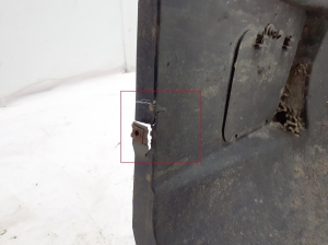 FIAT Tipo (2015–2026) Front wheel arch liner 00520632580E - 2