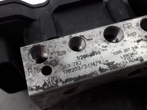FIAT Tipo (2015–2026) ABS unit 52063598 - 3