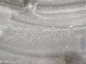 LEXUS NX (2014–2021) Aizmugurējais apakšspārns 6563878010 - 3
