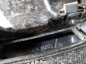 Mercedes Benz EQA H243 (2021–2026) Sonstiges Teil der vorderen Stoßstange A2438851401 - 3