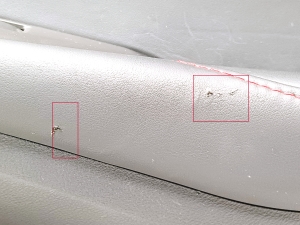LEXUS NX (2014–2021) Garnissage des portes latérales arrière 74650X1B01 - 4