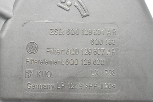 Skoda Fabia MK 2 (2007–2014) Luftfiltergehäuse 6Q0129601A - 2
