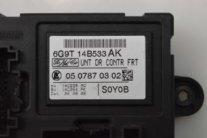 Ford S-MAX (2006–2015) Priekšējo durvju vadības bloks 6G9T14B533AK - 2