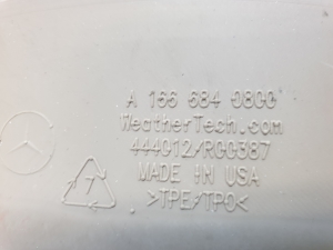 Mercedes Benz GL-Class 166 (2012–2015) Fußmatten A1666840800 - 2