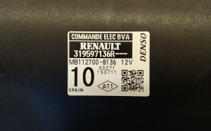 RENAULT Espace V (2014–2026) Getriebesteuergerät 319597136R - 2