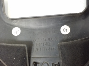 Mercedes Benz GL-Class 164 (2006–2012) Motorabdeckung A2730101767 - 4