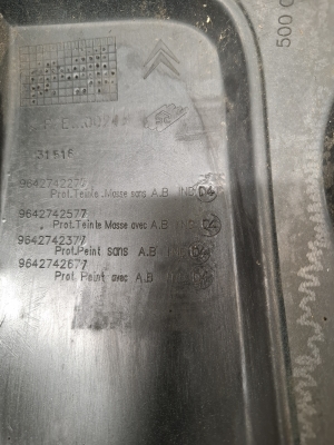 Citroen C3 (2002–2009) Esikaitseraud 9642742277 - 4