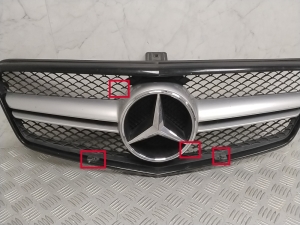 Mercedes Benz E-Class W212 (2009–2015) Kühlergrill - 10