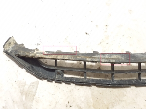 Mercedes Benz GLA-Class H247 (2019–2026) Front bumper lower grille A2478854205 - 3
