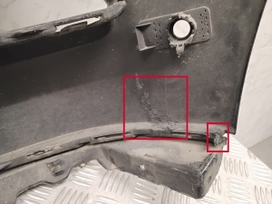 Mercedes Benz ML-Class 166 (2011–2015) Front bumper A1668850025 - 3