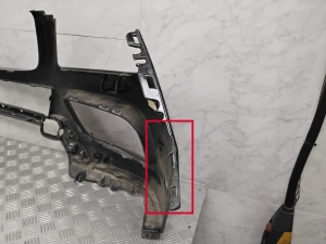 Mercedes Benz ML-Class 166 (2011–2015) Front bumper A1668850025 - 6