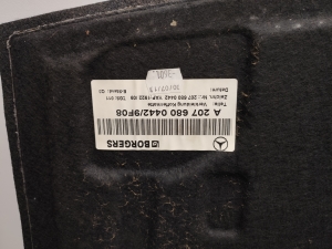 Mercedes Benz E-Class W207 (2009–2017) Trunk carpet a2076800442 - 5
