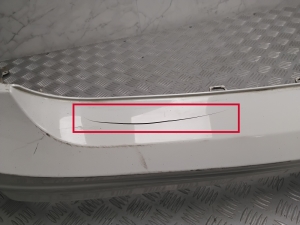 Mercedes Benz C-Class 204 (2007–2014) Aizmugurējais bamperis - 3