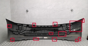 BMW X5 E53 (1999–2006) Front bumper 8402304 - 3