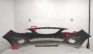 Opel Meriva (2010–2017) Front bumper 13267699 - 3