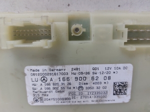 Mercedes Benz GL-Class 166 (2012–2015) Control unit A1669006208 - 4