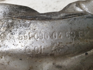 Mercedes Benz Sprinter /906/ (2006–2018) Hitzeschutzblech Turbolader A6510960468 - 3