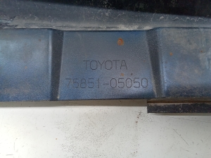 TOYOTA Avensis T27 (2008–2019) Karbi välimine ilupaneel 7585105050 - 5