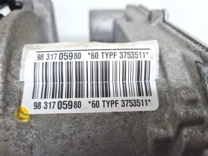 Opel Crossland X X 75 (2017–2026) Steering rack 9831705980 - 9