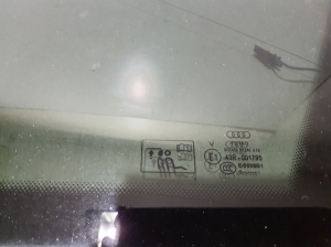 AUDI A4 B9 (2015–2026) Vitre de custode arrière 8W9845298AA - 2