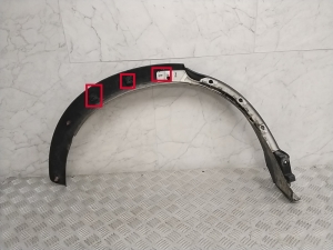 Mitsubishi Eclipse cross (2017–2026) Seitliche Abdeckung Stoßstange hinten 4X457400A511 - 5