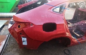 Aizmugurējais spārns un tā detaļas - A2546304803