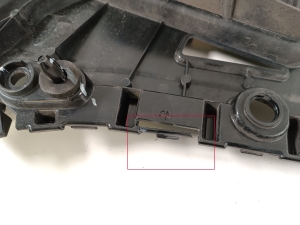 BMW IX3 G08 (2021–2026) Rear bumper bracket 9853316 - 4