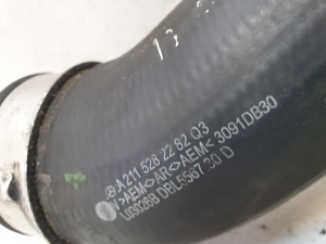 Mercedes Benz E-Class W211 (2002–2009) Intercooler hose A2115282282Q3 - 2