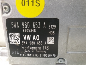 Volkswagen Caddy V (2020–2026) Front camera 5WA980653A - 3