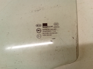 Kia Sorento (2002–2009) Priekšējo durvju stikls 43R00240 - 2