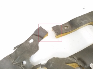 Mercedes Benz ML-Class 166 (2011–2015) Schalldämmung A1666820828 - 6