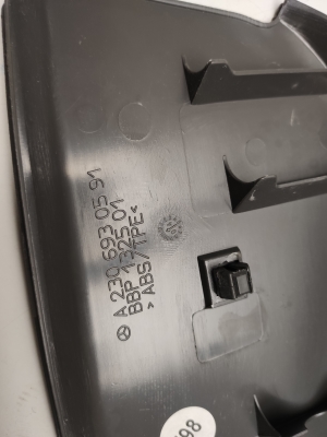 Mercedes Benz SL-Class 230 (2001–2012) Trunk interior trim A2306930591 - 3