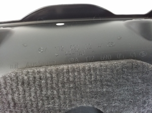 Mercedes Benz SLK-Class 172 (2011–2026) Trunk lid trim panel A1726900241 - 5