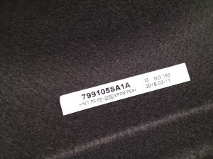 NISSAN Leaf II (2017–2026) Parcel shelf 799105SA1A - 3