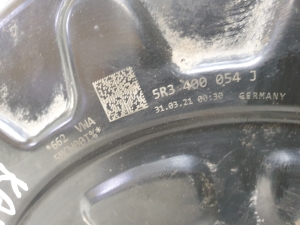 Volkswagen Caddy V (2020–2026) Front hub protection 6Q0615312G - 3