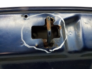 TOYOTA Avensis T25 (2003–2008) Motorhaube 5330105030 - 4