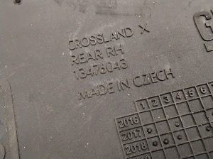 Opel Crossland X X 75 (2017–2026) Salongimatid 13476018 - 5