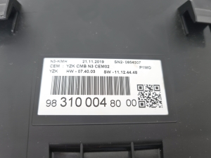 Opel Crossland X X 75 (2017–2026) Instrument cluster 9831000480 - 6