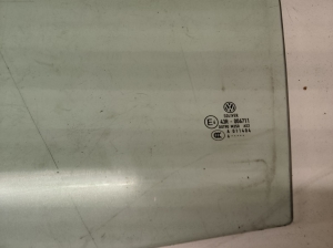 Volkswagen Passat B6 (2005–2010) Aizmugurējo sānu durvju stikls 43R006711 - 2