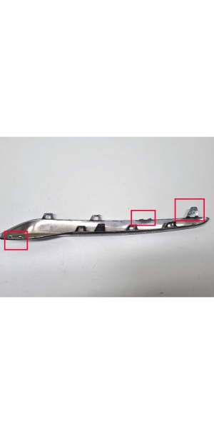 Opel Crossland X X 75 (2017–2026) Front bumper trim strip 13477107 - 4