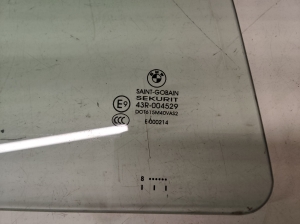 BMW X5 E70 (2006–2013) Aizmugurējo sānu durvju stikls 43R004529 - 2