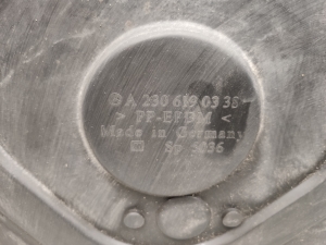 Mercedes Benz SL-Class 230 (2001–2012) Unterbodenschutz hinten A2306190338 - 2